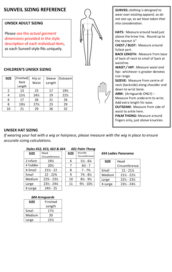 Accessories Size Chart at Buddy Franzen blog